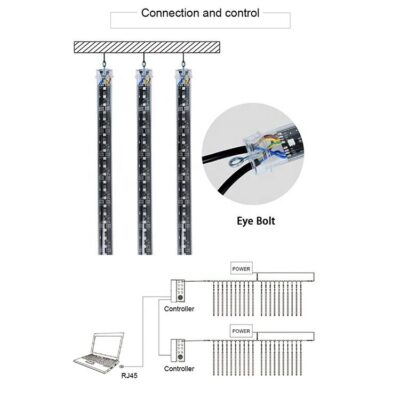 360° Meteor LED Tube Light