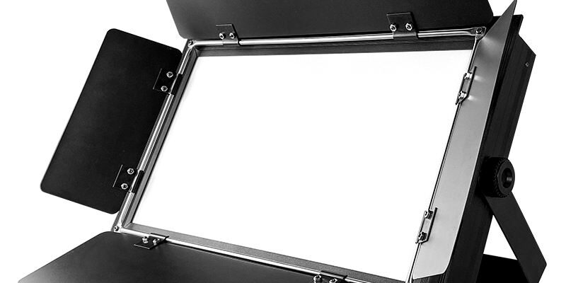 LED tricolor panel light for studio