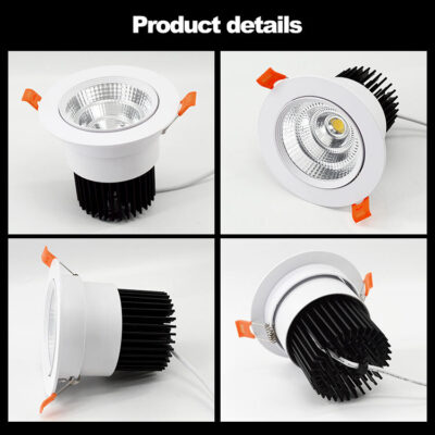 LED downlights DALI dimmable
