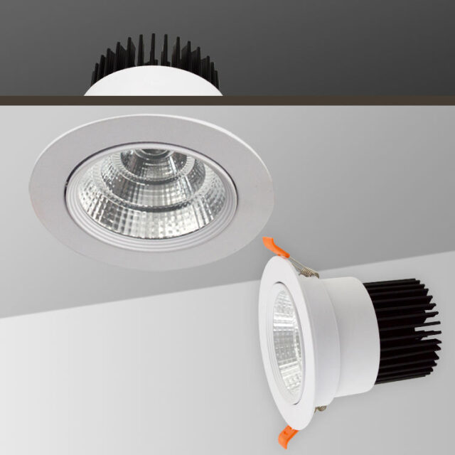 LED downlights DALI dimmable