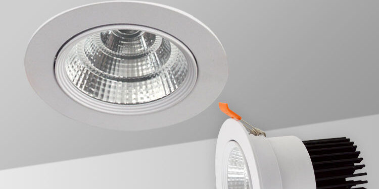 LED downlights DALI dimmable