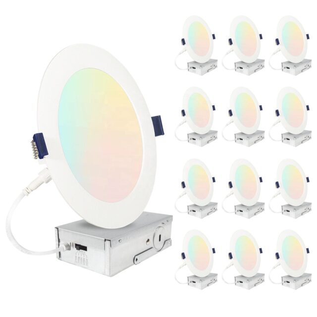 6-inch recessed LED panel downlight