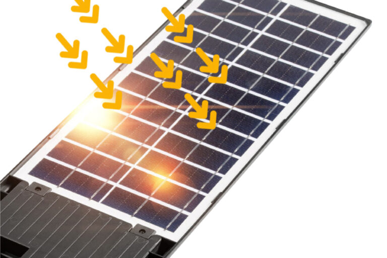 Bulk integrated solar street lights