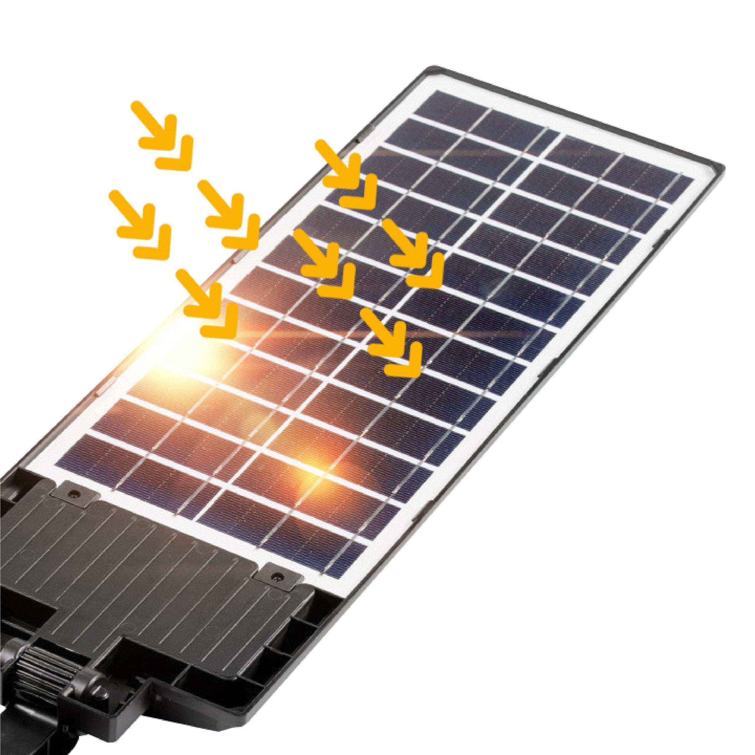 Bulk integrated solar street lights