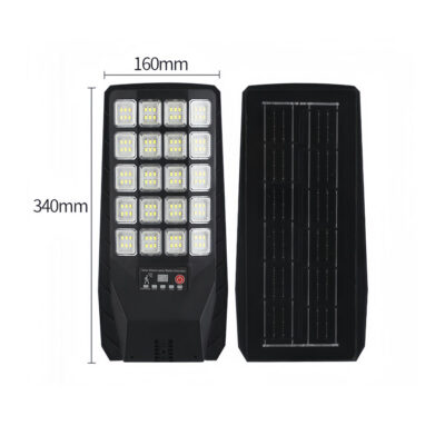 multi-color outdoor solar street lights
