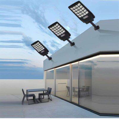 multi-color outdoor solar street lights