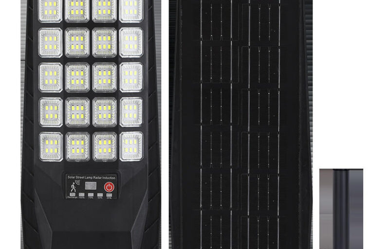 multi-color outdoor solar street lights