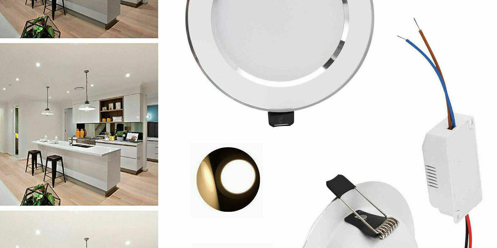 LED downlights panel 3W to 18W