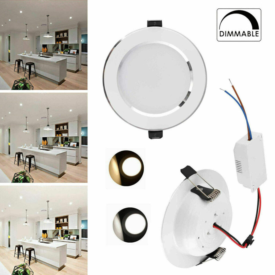 LED downlights panel 3W to 18W