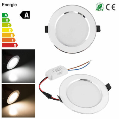LED downlights panel 3W to 18W