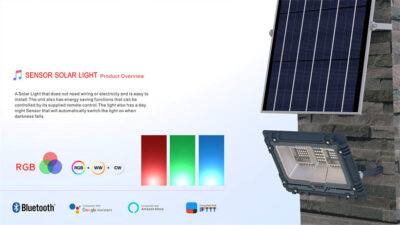 solar LED flood lights outdoor