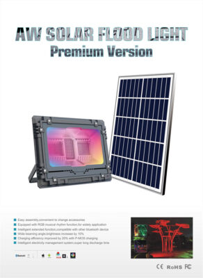solar LED flood lights outdoor