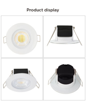 6W 3CCT LED downlight IP44
