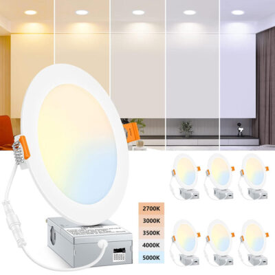 dimmable recessed LED downlight round