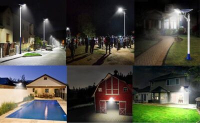 remote control solar street lights