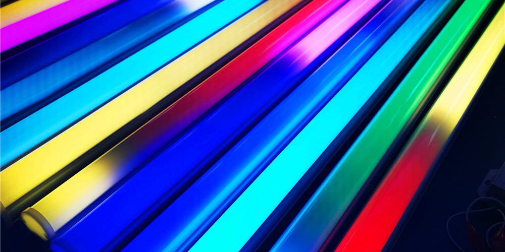 Programmable Pixel RGB LED Tube