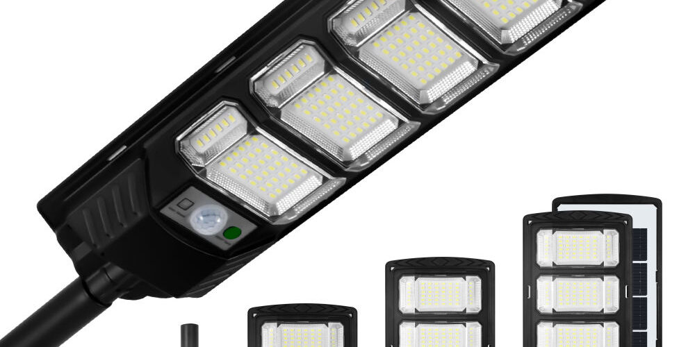 portable integrated solar street lights