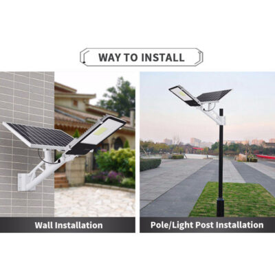 outdoor waterproof solar street lights