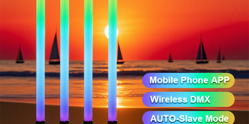 360 Degree RGB LED Tube Light