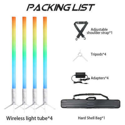 360 Degree RGB LED Tube Light