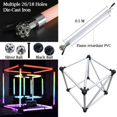 360 degree battery LED tube light