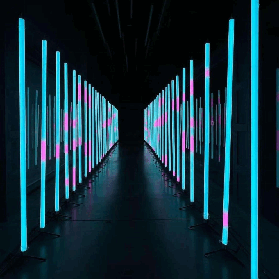 360 degree battery LED tube light