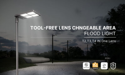 LED street light with motion sensor