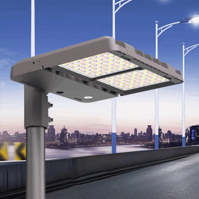 LED street light with motion sensor