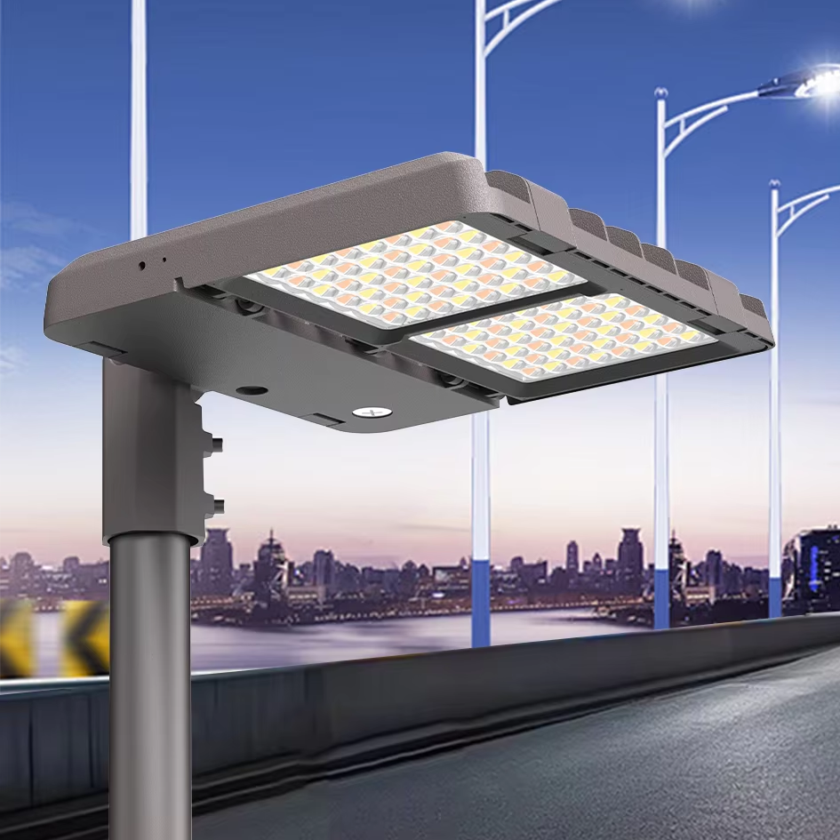 LED street light with motion sensor
