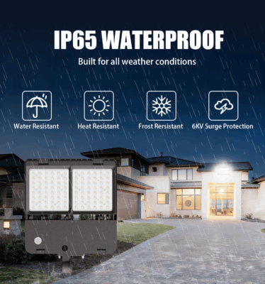 LED street light with motion sensor