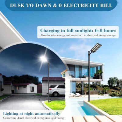 waterproof solar LED street light I