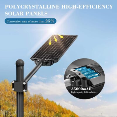 waterproof solar LED street light I
