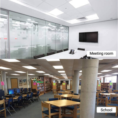 2x4 recessed LED ceiling panel light