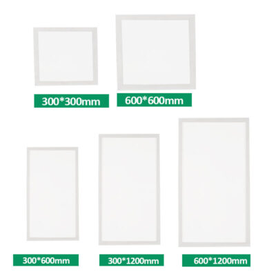 LED panel light for office ceilings