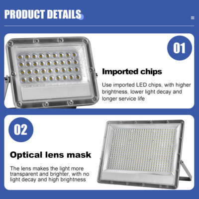 outdoor LED flood light 10W–500W