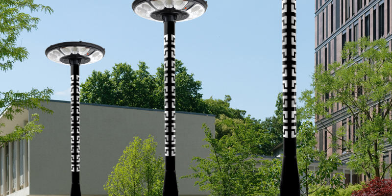 60W integrated solar LED street light