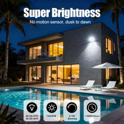 aluminum outdoor LED flood light