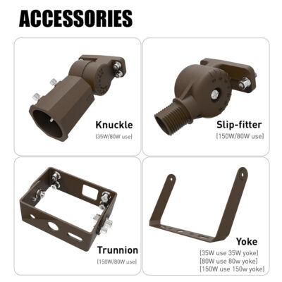 aluminum outdoor LED flood light