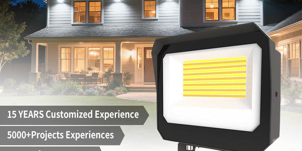 aluminum outdoor LED flood light