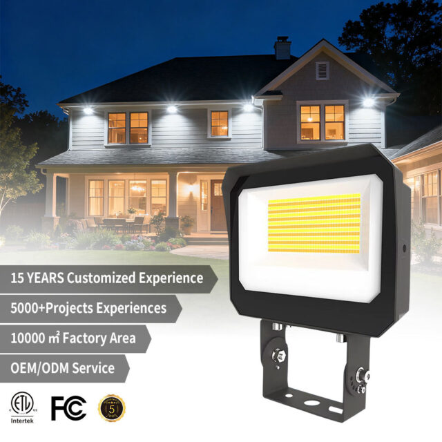 aluminum outdoor LED flood light