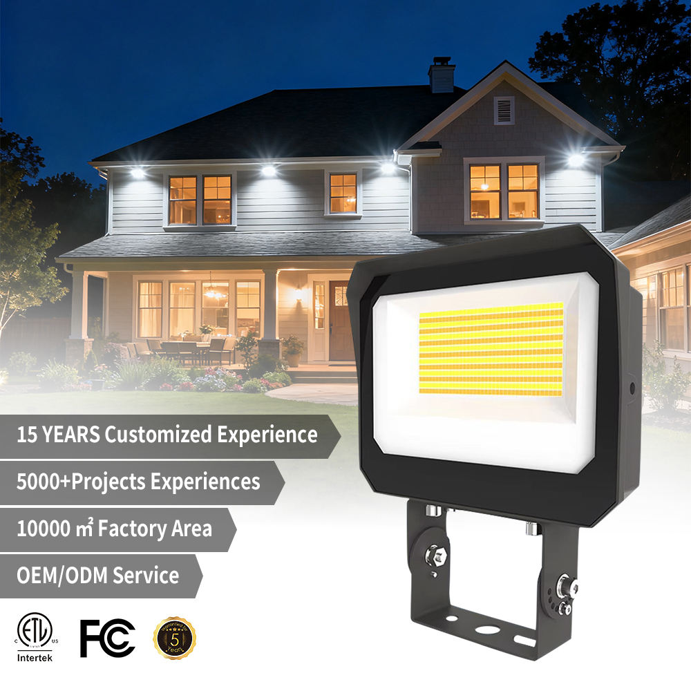 aluminum outdoor LED flood light